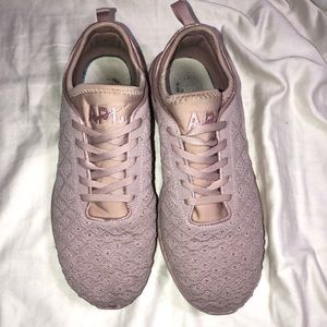Pink APL running shoes